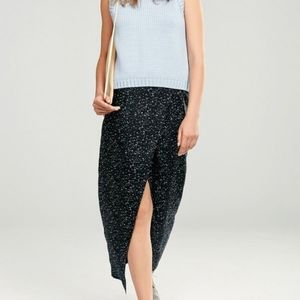 Nanushka Silk Wrap Skirt